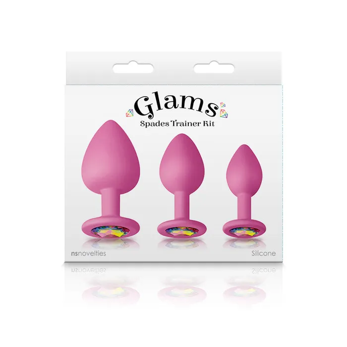 Anal NS Novelties Glams Spades Anal Kit Pink