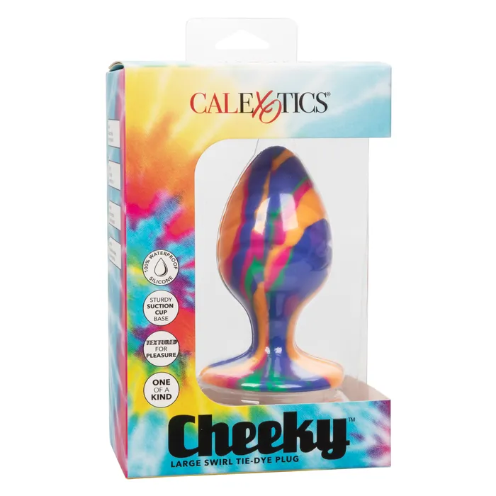 Calexotics Anal Calexotics Cheeky Large Swirl TieDye Plug