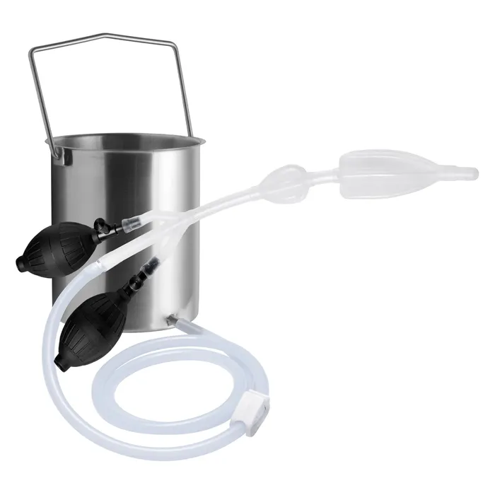 Cleanstream Couples Premium Cleansing Kit with Enema Bucket and Balloon Nozzle