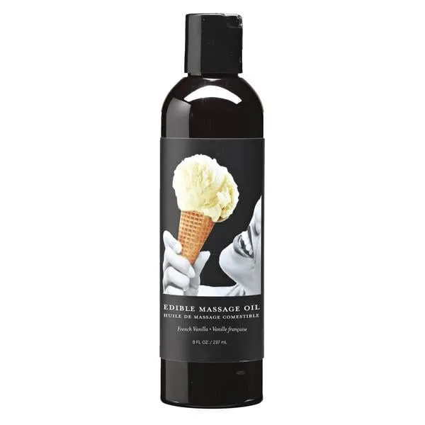 Couples Earthly Body Edible Massage Oil French Vanilla Flavoured 237 ml Bottle Couples Earthly Body Edible Massage Oil French Vanilla Flavoured 237 ml Bottle