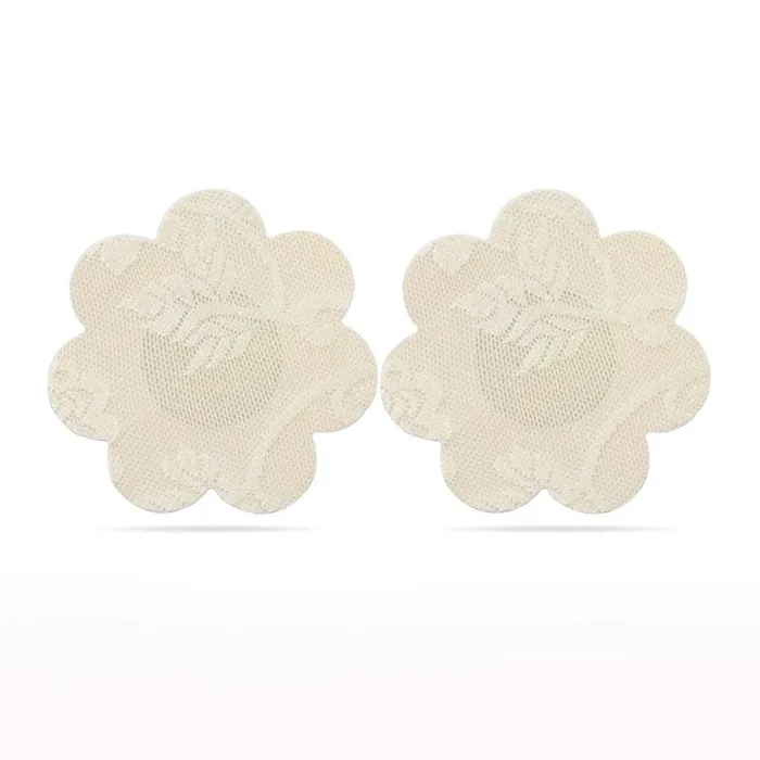 Couples | Lovetoy Lace Heart and Flower Nipple Pasties Twin Pack