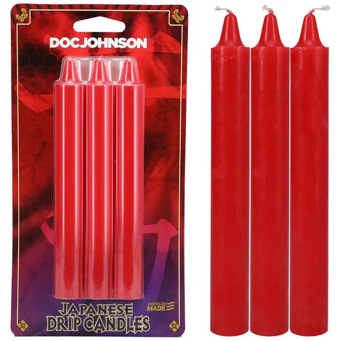Doc Johnson Japanese Drip Candles BDSM Low Temperature Wax Bondage Play RED Doc Johnson Couples Doc Johnson Japanese Drip Candles BDSM Low Temperature Wax Bondage Play RED Doc Johnson Couples