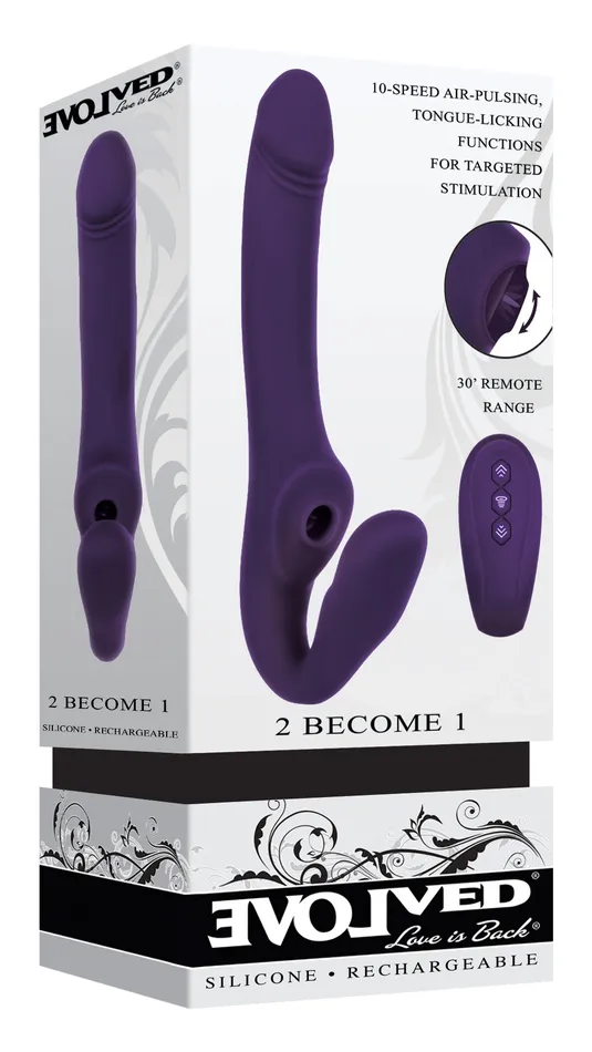 Evoved Vibrators | EVOLVED 2 Become 1 Strapless