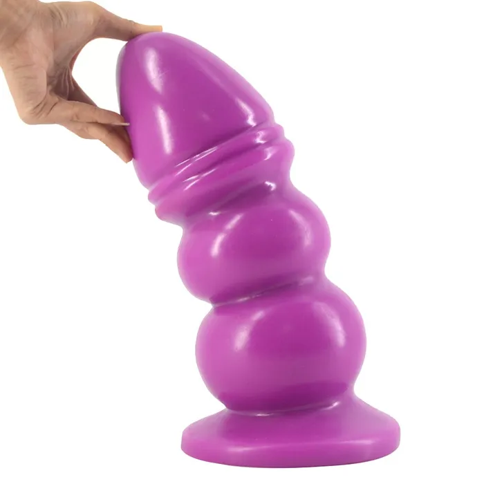 FAAK Huge Anal Plug Purple Anal