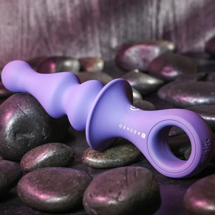 Gender X RING POP - Dark Blue 15.2 cm USB Rechargeable Vibrating Anal Plug | Gender X Anal Gender X RING POP - Dark Blue 15.2 cm USB Rechargeable Vibrating Anal Plug | Gender X Anal