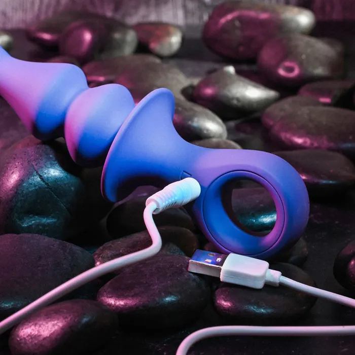 Gender X RING POP - Dark Blue 15.2 cm USB Rechargeable Vibrating Anal Plug | Gender X Anal Gender X RING POP - Dark Blue 15.2 cm USB Rechargeable Vibrating Anal Plug | Gender X Anal