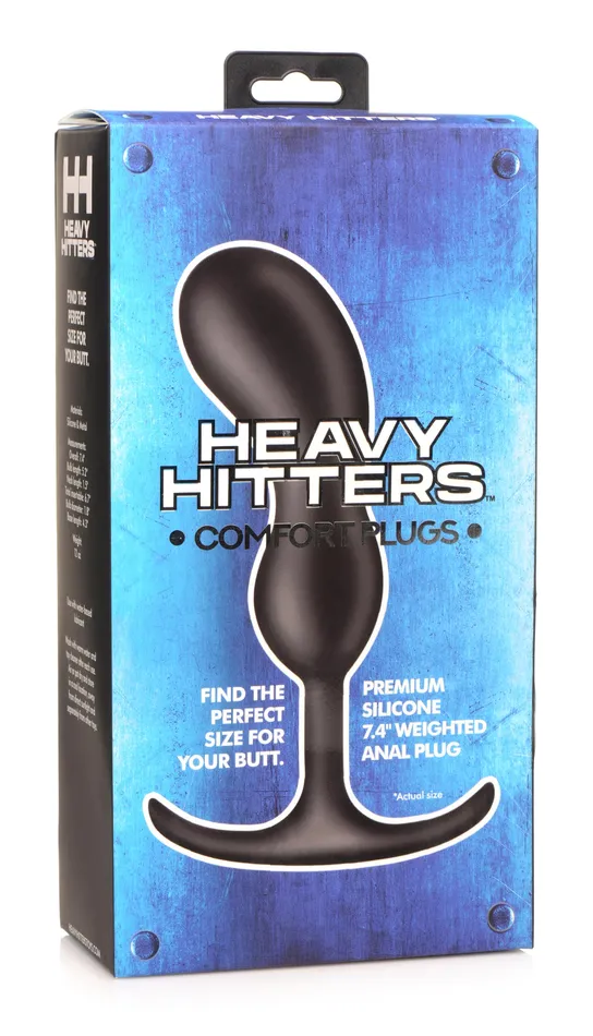 Heavy Hitters Anal | Premium Silicone Weighted Prostate Plug