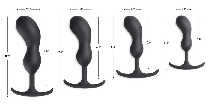 Heavy Hitters Anal | Premium Silicone Weighted Prostate Plug