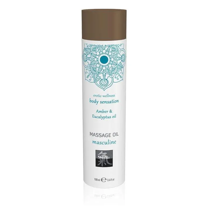 Hot Production Couples SHIATSU Massage Oil Masculine Amber Eucalyptus Oil Scented 100 ml Hot Production Couples SHIATSU Massage Oil Masculine Amber Eucalyptus Oil Scented 100 ml