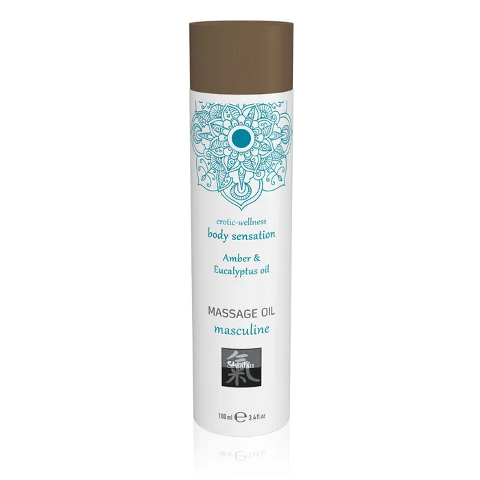 Hot Production Couples | SHIATSU Massage Oil - Masculine - Amber & Eucalyptus Oil Scented - 100 ml Hot Production Couples | SHIATSU Massage Oil - Masculine - Amber & Eucalyptus Oil Scented - 100 ml