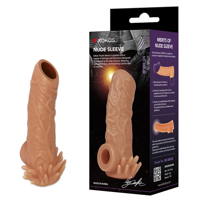 Kokos Kokos Nude Sleeve 5 - Flesh Penis Extension Sleeve | Male Sex Toys Kokos Kokos Nude Sleeve 5 - Flesh Penis Extension Sleeve | Male Sex Toys