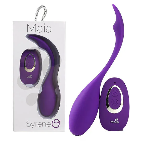Maia Toys Female Sex Toys | Maia Syrene - Purple USB Rechargeable Bullet with Wireless Remote