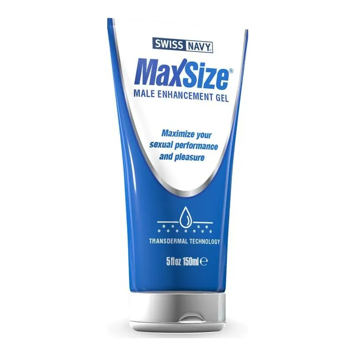 Male Sex Toys Swiss Navy Swiss Navy Max Size Cream 5oz147ml Tube