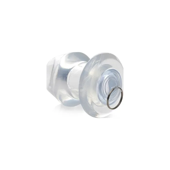 Master Series Anal Ass Bung Clear Hollow Anal Dilator 3 Medium
