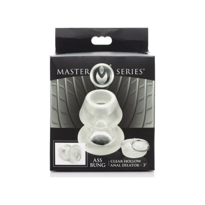 Master Series Anal | Ass Bung Clear Hollow Anal Dilator 3