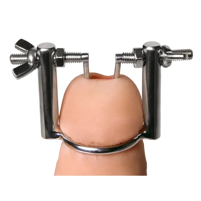 Master Series Male Sex Toys The Meat Cleaver Stainless Steel Urethral Stretcher