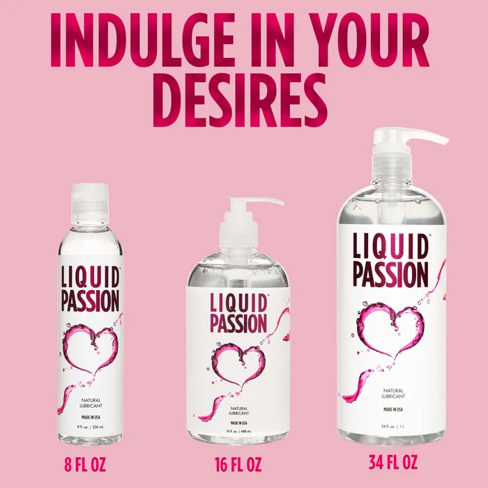 Passion Lubes Sexual Health & Wellbeing | Liquid Passion Natural Lubricant