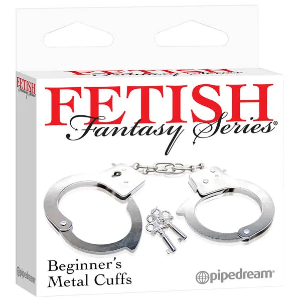 Pipedream Fetish Fantasy Series Beginners Metal Cuffs Couples