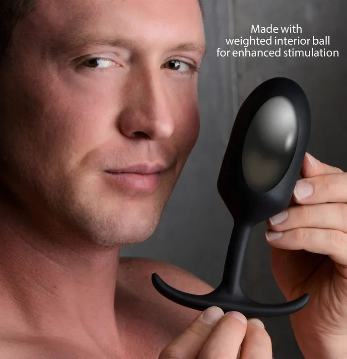 Premium Silicone Weighted Anal Plug | Heavy Hitters Anal Premium Silicone Weighted Anal Plug | Heavy Hitters Anal