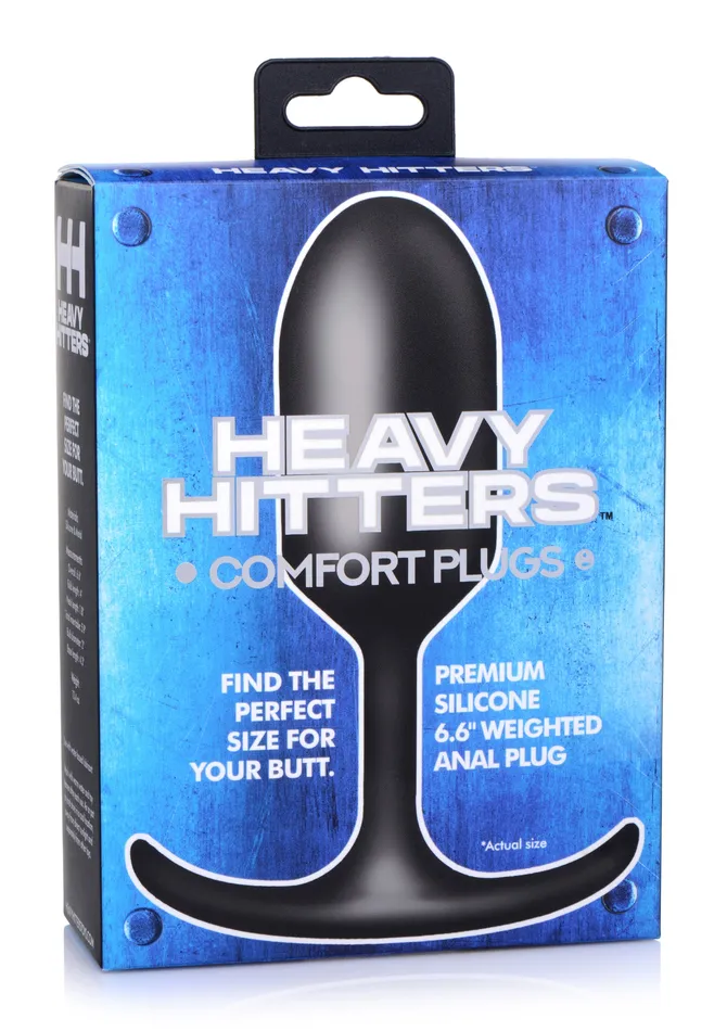 Premium Silicone Weighted Anal Plug | Heavy Hitters Anal Premium Silicone Weighted Anal Plug | Heavy Hitters Anal