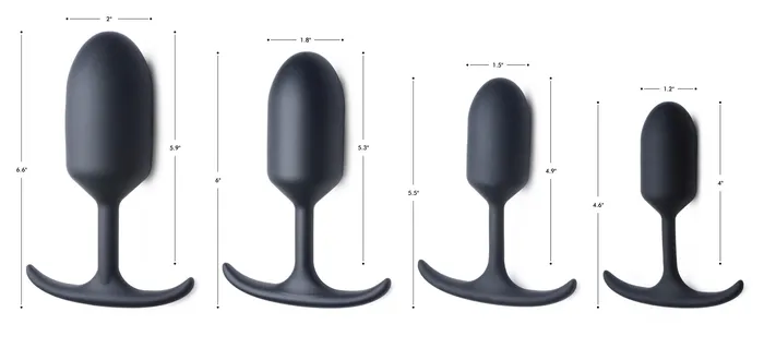 Premium Silicone Weighted Anal Plug | Heavy Hitters Anal Premium Silicone Weighted Anal Plug | Heavy Hitters Anal