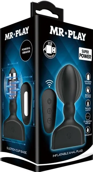 Pretty Love Anal MrPlay Inflatable Vibe Plug