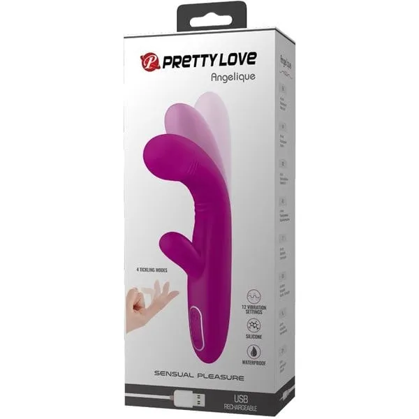 Rechargeable Angelique (Purple) | Pretty Love Vibrators