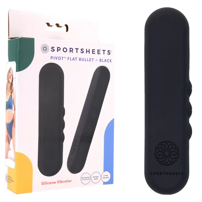 Sportsheets Anal | Pivot Flat Bullet - Black