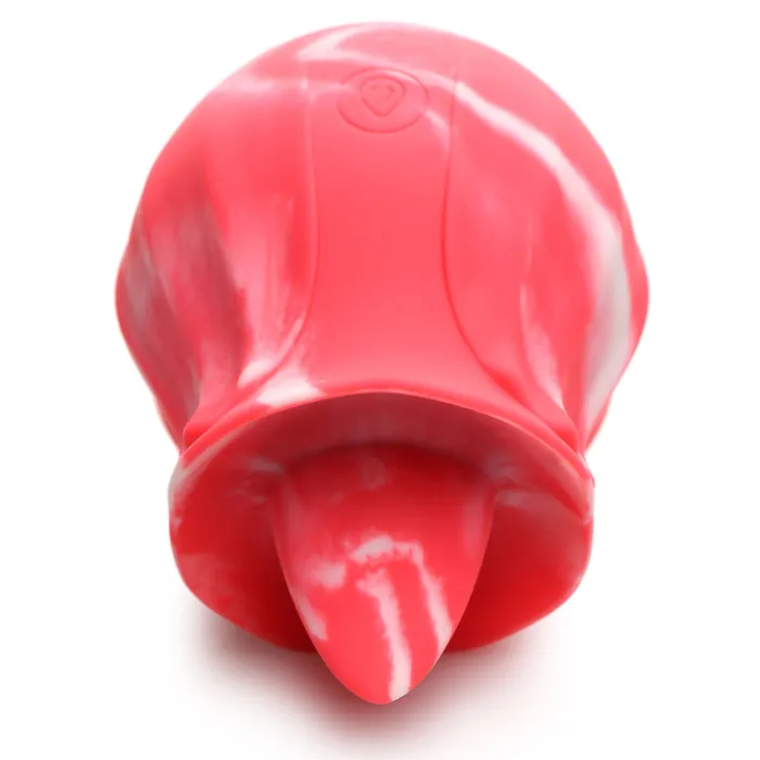 Vibrators | Gossip 10X Pink Twirl Silicone Licking Rose