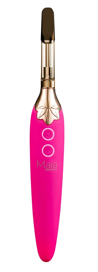 Vibrators Vaporator Silicone Vibrator 420 Series Pink Maia Toys