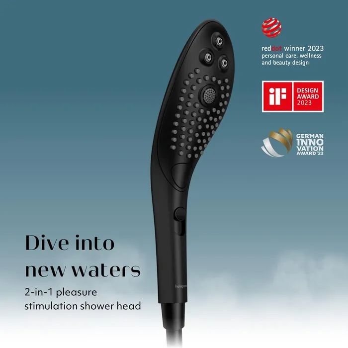 Womanizer Wave Clitoral Stimulation Shower Head Black | Womanizer Vibrators