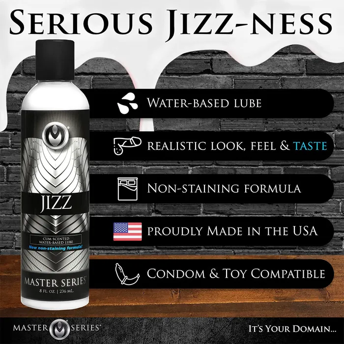 Xr Brands Lubricants | Master Series Jizz Cum Personal Lubricant Sperm Sex Lube 250ml to 1kg White