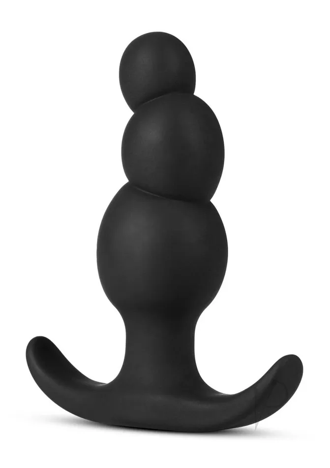 Anal Adventures Platinum Stacked Silicone Butt Plug Anal Adventures Male Sex Toys Anal Adventures Platinum Stacked Silicone Butt Plug Anal Adventures Male Sex Toys