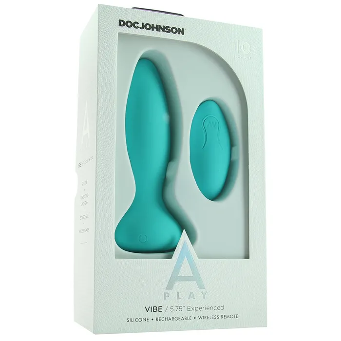 Anal | Doc Johnson A-Play Experienced Vibrating Remote Butt Plug