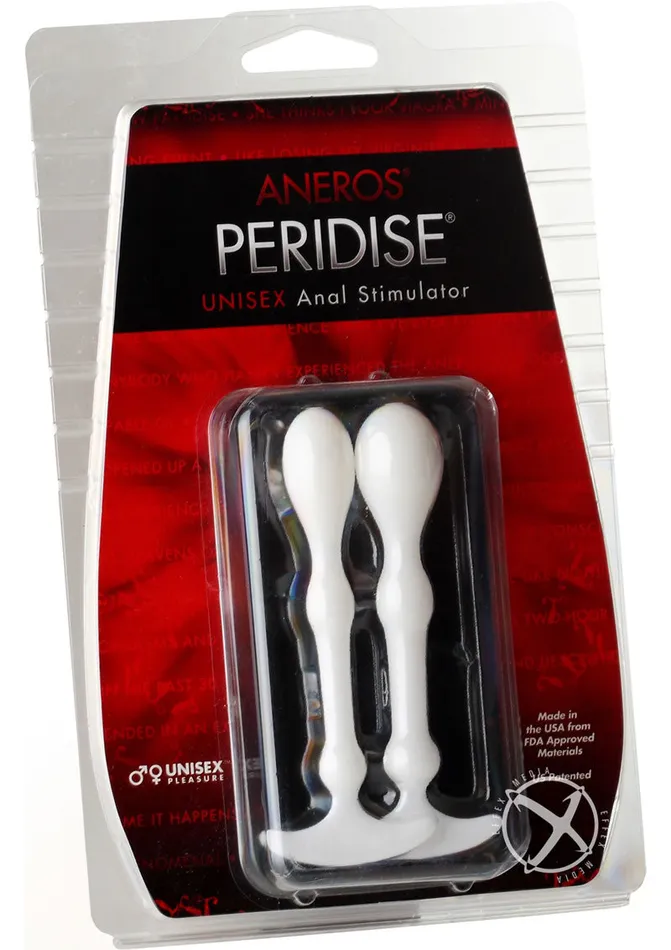 Aneros Anal | Peridise Set Unisex Anal Stimulators White 2 Each Aneros Anal | Peridise Set Unisex Anal Stimulators White 2 Each