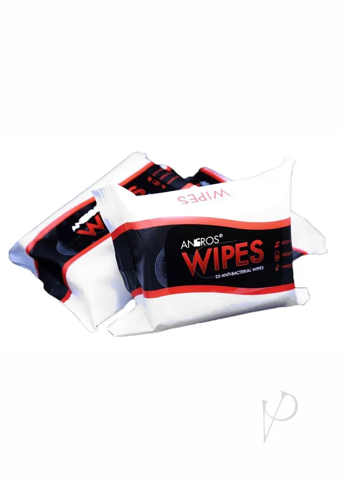 Aneros Vibrators | Aneros Unscented Anti-Bacterial Wipes 25 Wipes