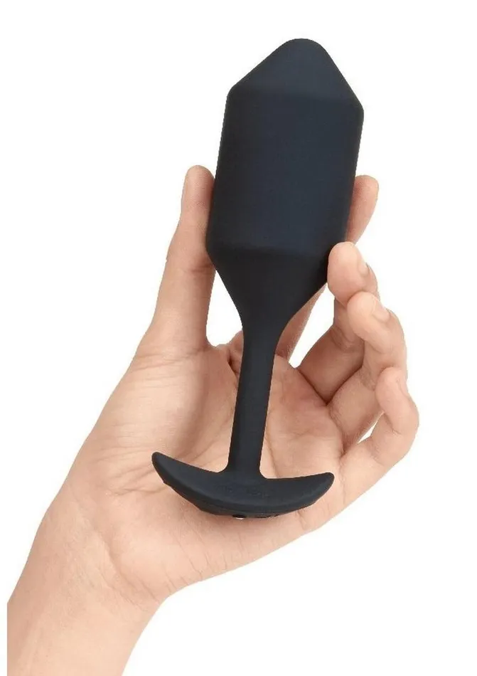 B-Vibe Vibrating Snug Plug 4 Rechargeable Silicone Anal Plug | b-Vibe Anal