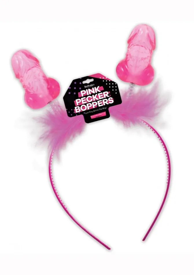 Bachelorette Vibrators Pink Pecker Boppers