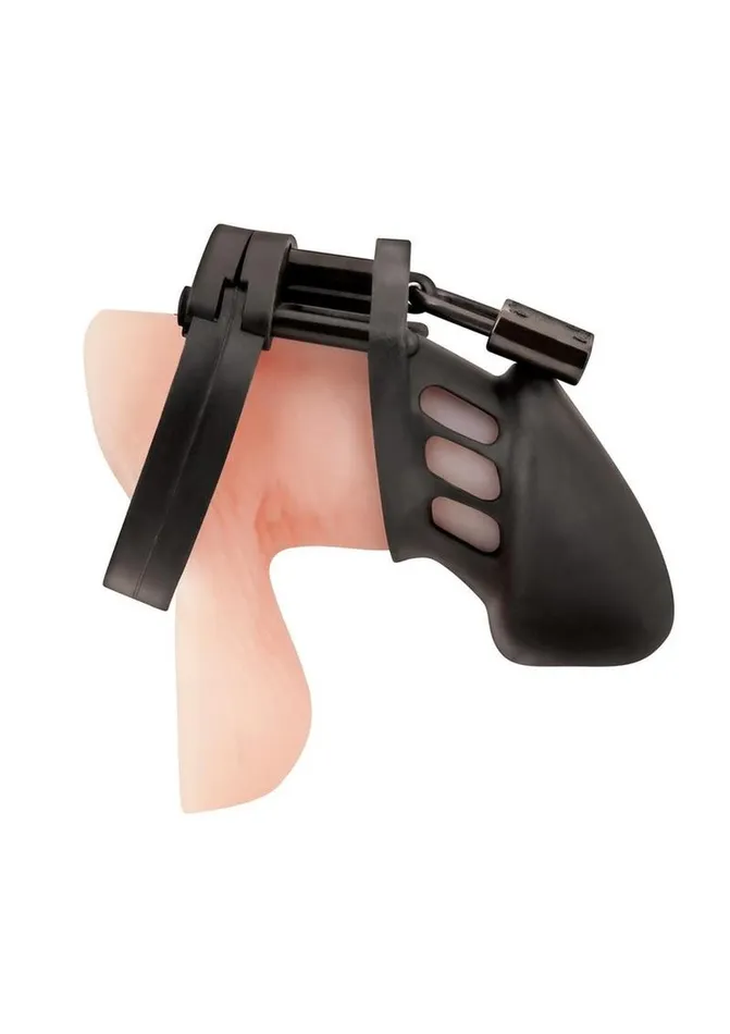 Blue Line CandB Gear Male Sex Toys | Silicone Chastity Cage
