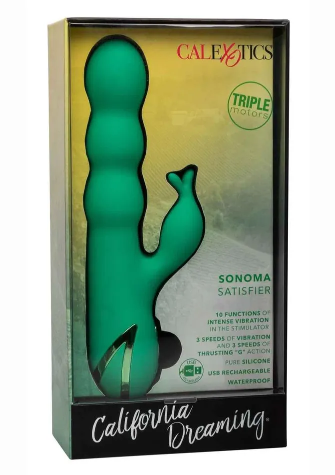 California Dreaming Vibrators | Califormia Dreaming Sonoma Satisfyer Rechargeable Silicone Vibrator