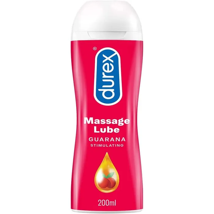 Couples Durex Condoms Durex Massage Lube Guarana Stimulating 200ml