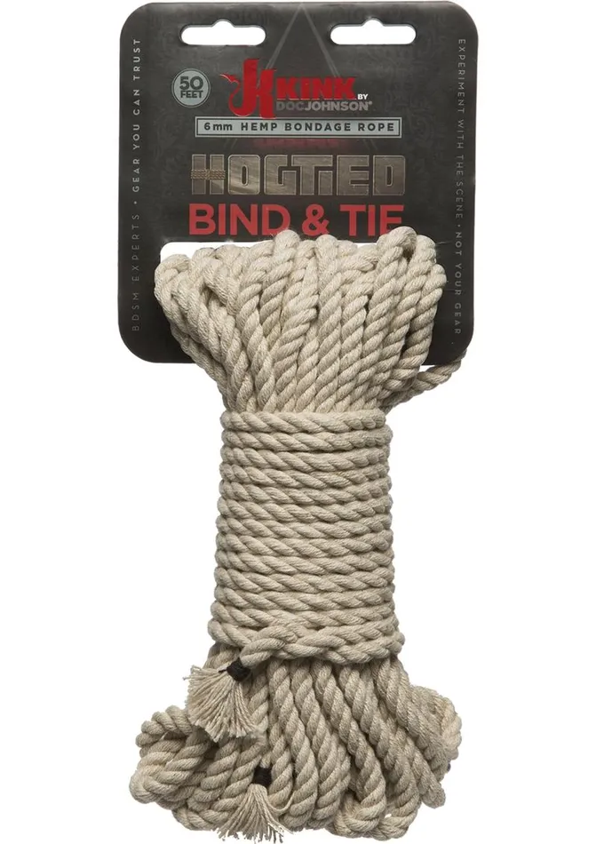 Couples | Kink Kink Hogtied Bind and Tie 6mm Hemp Bondage Rope