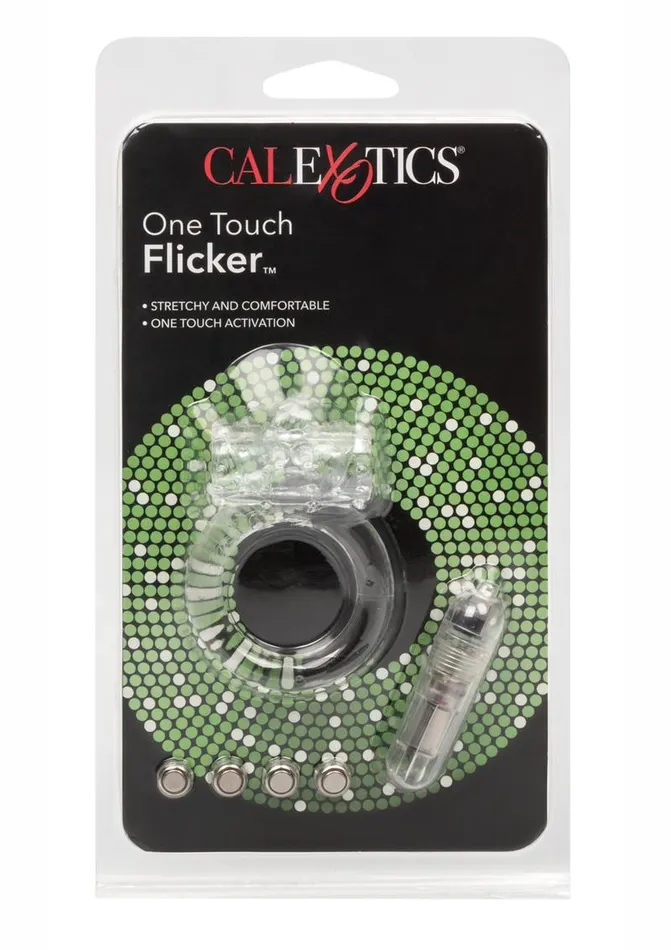 Couples | Rings! One Touch Flicker Vibrating Cock Ring