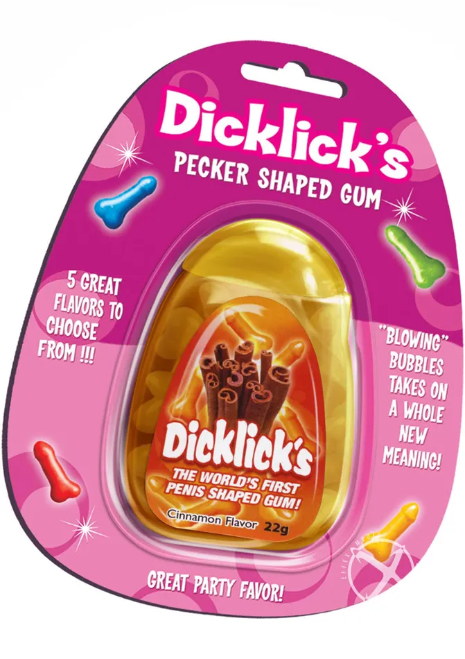 Dicklicks Pecker Shaped Gum Hott Products Vibrators