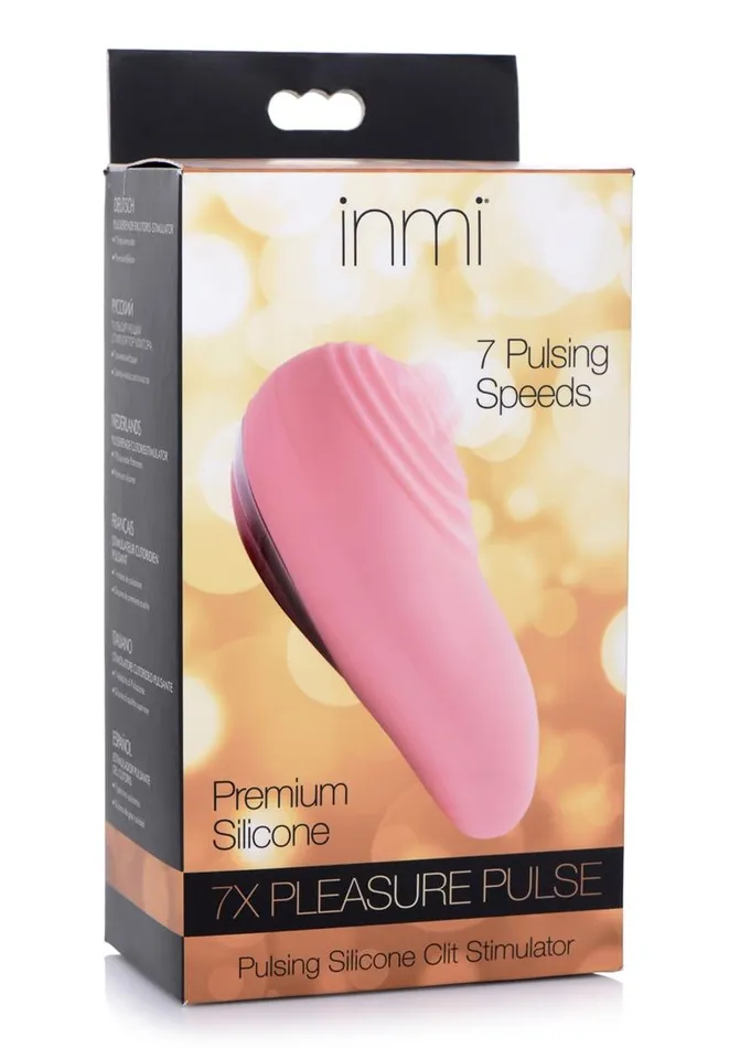 Female Sex Toys | Inmi 7x Pleasure Pulse Pulsing Silicone Rechargeable Clitoral Stimulator - Inmi