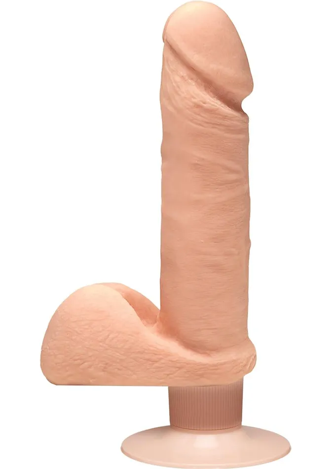 Female Sex Toys | The D Perfect D Ultraskyn Vibrating Dildo with Balls - The D