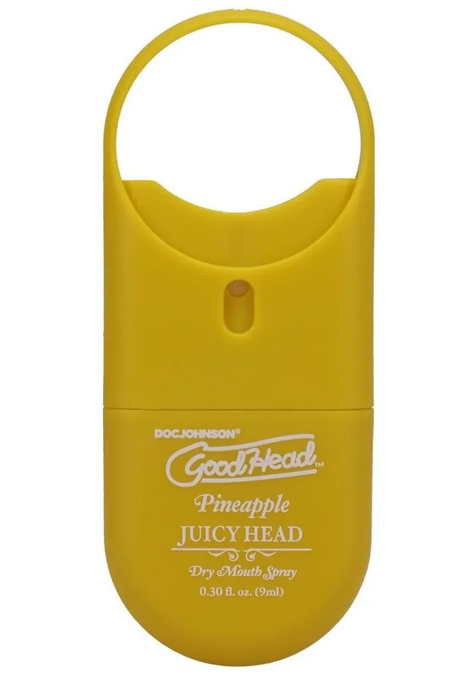 Goodhead Juicy Head Dry Mouth Spray ToGo Pineapple GoodHead Male Sex Toys