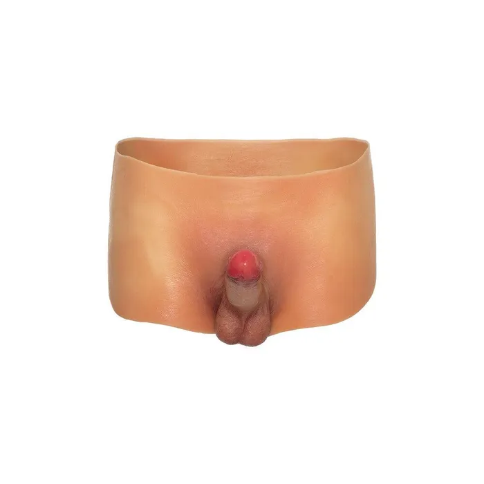 Hidden Desire Female Sex Toys | Large Silicone Boxershort with Dildo