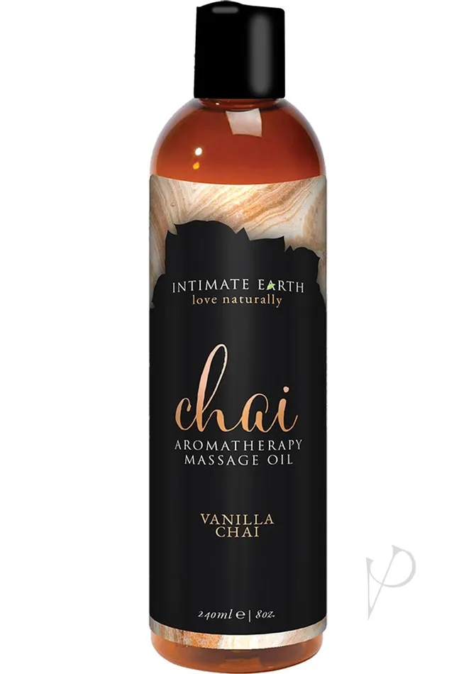 Intimate Earth Chai Aromatherapy Massage Oil Vanilla Chai | Intimate Earth Couples Intimate Earth Chai Aromatherapy Massage Oil Vanilla Chai | Intimate Earth Couples