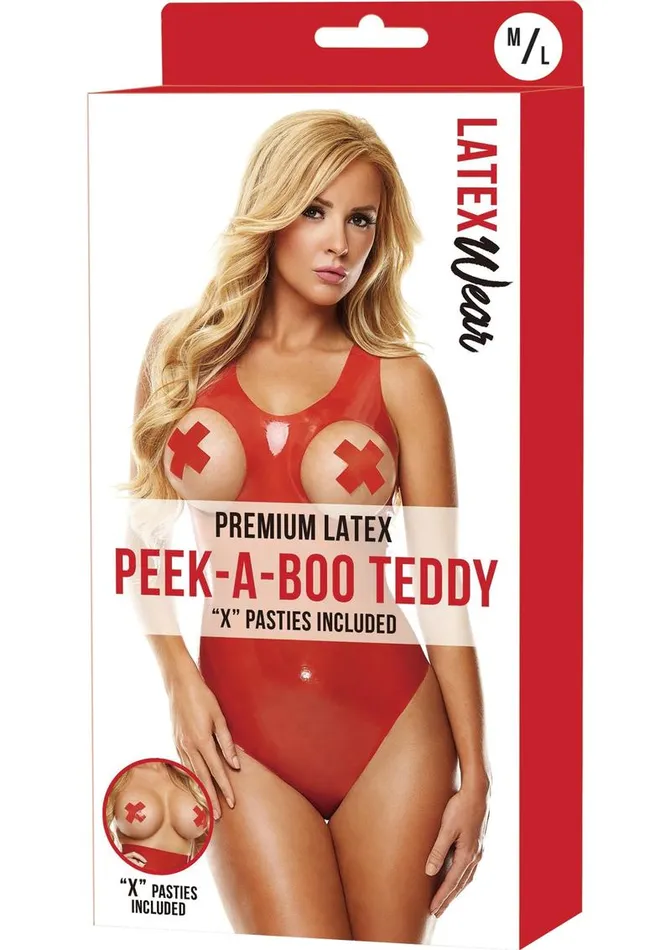 Latexwear Vibrators Premlatex Peek Teddy WX Pasties